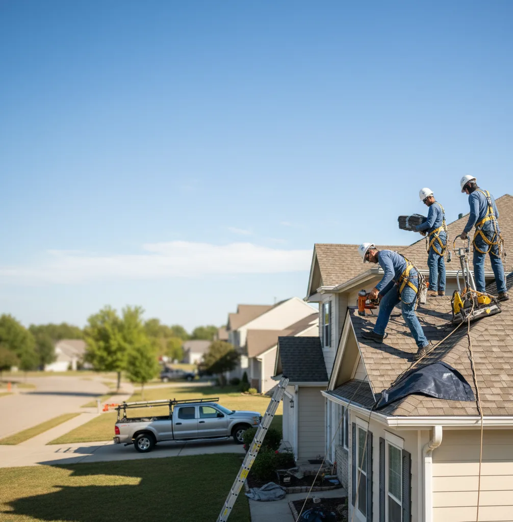 Roof Repair in Mapleville